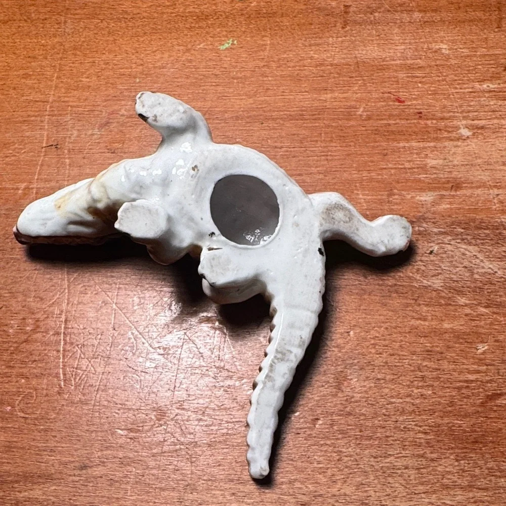 Vintage Miniature Alligator Figurines